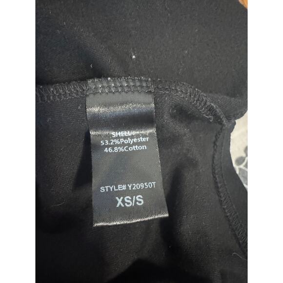 Pomander Place Oversized Collared Pullover Top – Black – XS/S - Picture 7 of 8